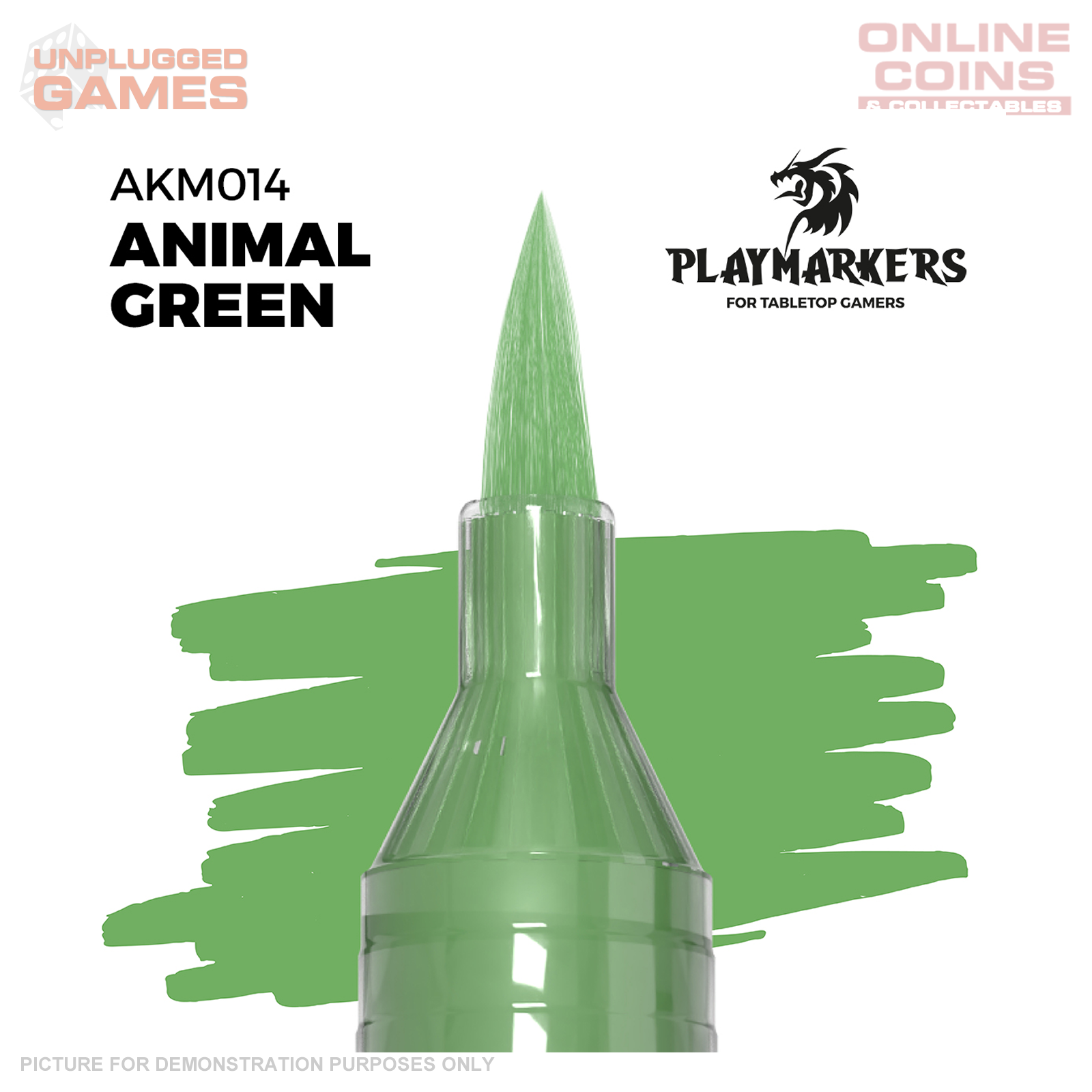 AK Interactive - Playmarkers - ANIMAL GREEN